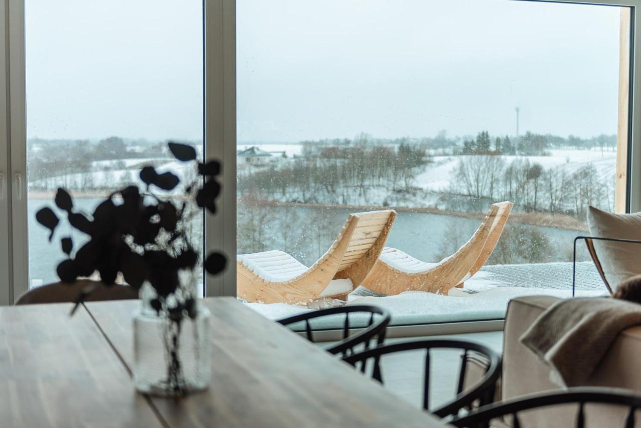 Kujezioru Apartamento Kleszczyn Exterior foto
